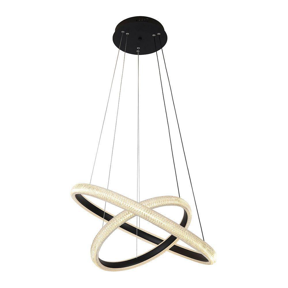 Lustre Pendente Skylight Apogeu 4010 Led Bivolt Preto - 2