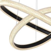 Lustre Pendente Skylight Apogeu 4010 Led Bivolt Preto - 4