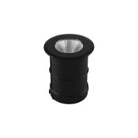 Embutido De Solo Led Taschibra Thin 6w Bivolt Preto 3000k Luz Amarela 15090372 - 1