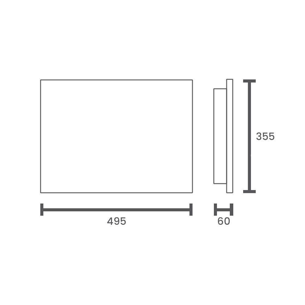 Refletor Taschibra Tr Led 500w Preto Bivolt 6500k Luz Branca 15030110-02 - 2
