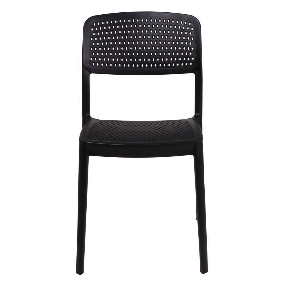 Cadeira Tramontina Serena Em Polipropileno Preto - 3