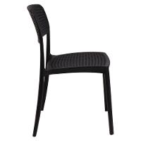 Cadeira Tramontina Serena Em Polipropileno Preto - 1