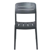 Cadeira Tramontina Amélia Em Polipropileno Grafite