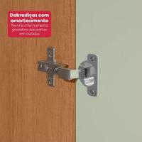 Guarda-roupa Casal 6 Portas Easy Like Amendoa Clean/salvia - 8