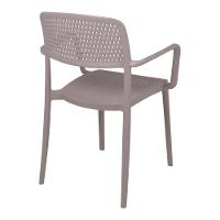 Cadeira Tramontina Serena Em Polipropileno Camurça Com Braços - 7