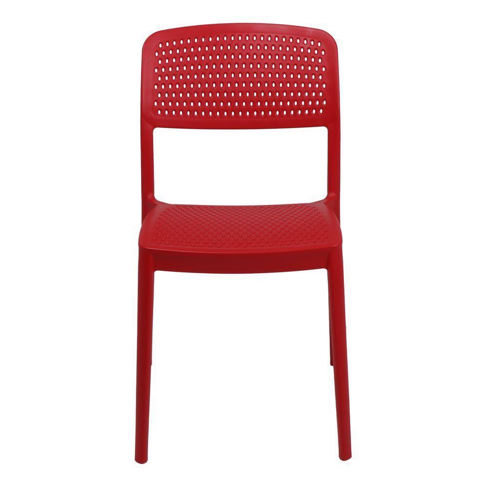 Cadeira Tramontina Serena Em Polipropileno Vermelho - 5
