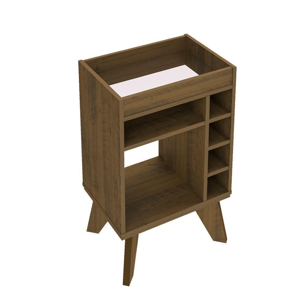 Aparador Adega Bar 4 Nichos 72x45 Cm Dri 4102 Pinho Arly - 3