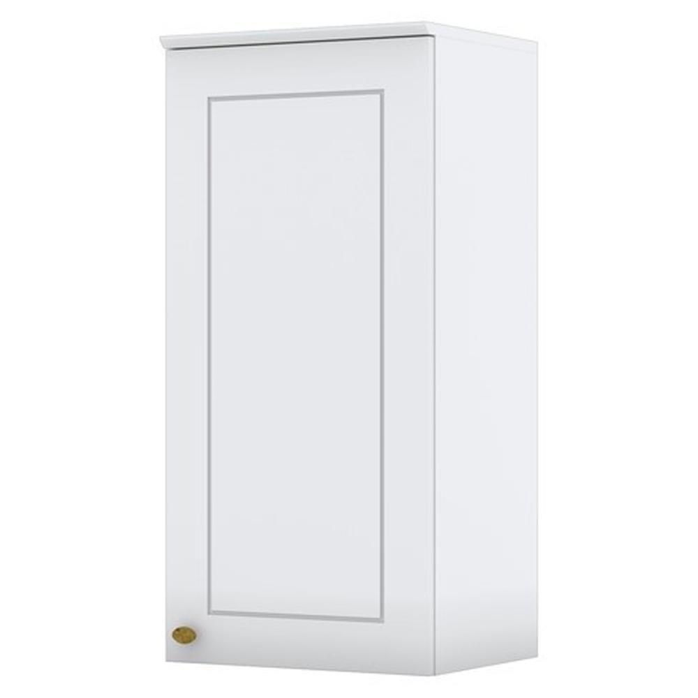 Armario Aereo 1 Porta Mdf 40 Cm Americana C364 Branco Henn - 1