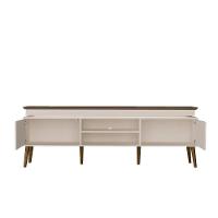 Rack Para Tv 75 Polegadas 2 Portas 180 Cm 4379 Pinho Off White Arly - 3