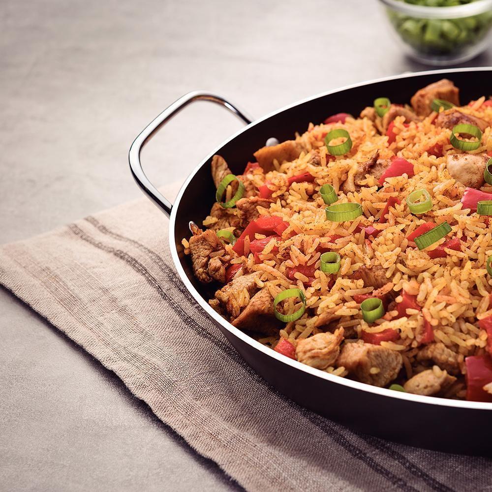 Frigideira Paellera Loreto Paella Alumínio Antiaderente Grafite 38 Cm 5,4l - Tramontina 20125038 - 6