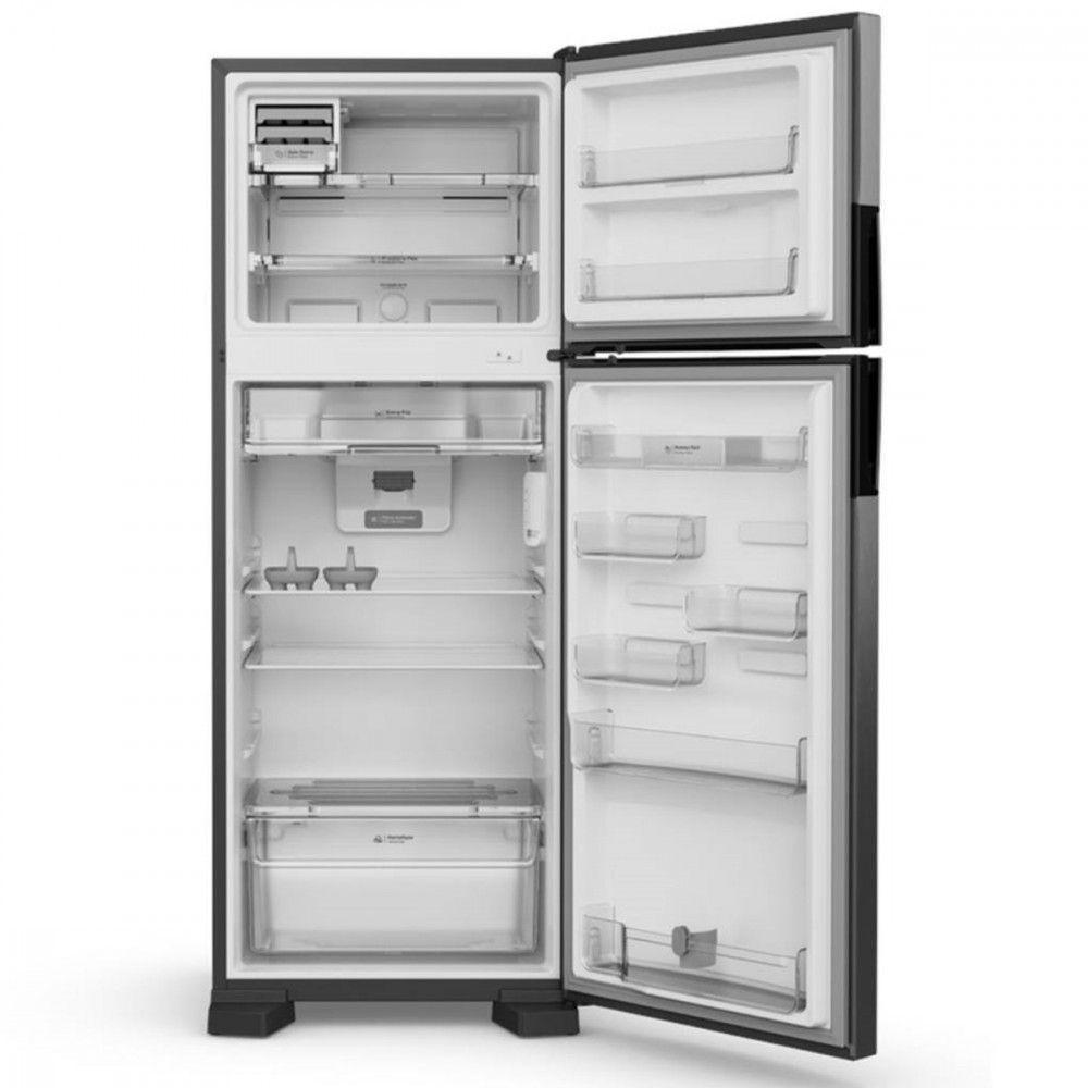 Geladeira Consul 410L Frost Free Duplex Função Turbo Inox 110V - 4
