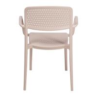 Cadeira Tramontina Serena Em Polipropileno Areia Com Braços - 8