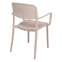 Cadeira Tramontina Serena Em Polipropileno Areia Com Braços - 9