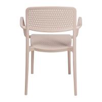 Cadeira Tramontina Serena Em Polipropileno Areia Com Braços - 10