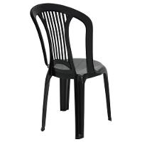 Jogo 4 Cadeiras Bistrô Tramontina Atlântida Em Polipropileno Preto - 8