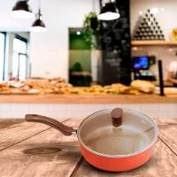 Frigideira Enjoy 20cm Qualidade E Praticidade Com Tampa De Vidro - 6