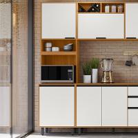 Paneleiro Duplo 2 Portas 220 Cm 12636 Raven Freijo Off White Pln - 7