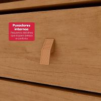 Guarda-roupa Casal 6 Portas Easy Like Com Pés Amendoa Clean/salvia - 8