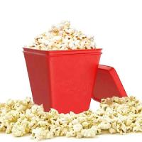 Pipoqueira Microondas Silicone Balde Pipoca Sem Oleo Saudavel Com Tampa Panela Pop Corn Refratario Luxo - 3