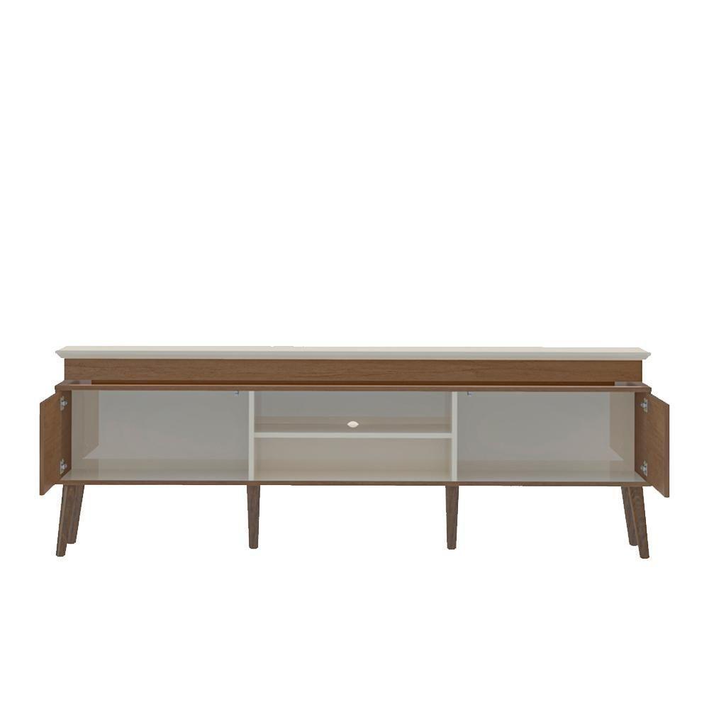 Rack Para Tv 75 Polegadas 2 Portas 180 Cm 4704 Cinamomo Off White Arly - 3