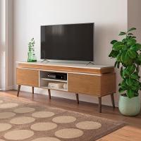 Rack Para Tv 75 Polegadas 2 Portas 180 Cm 4704 Cinamomo Off White Arly - 1
