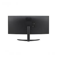 Monitor LG Myview Smart 34SR60QC-B Tela Curva 34" QuadHD 2K 21:9 WebOS Air Play Screen Share Bluetooth ThinQ Home