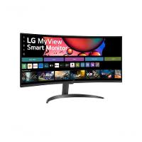 Monitor LG Myview Smart 34SR60QC-B Tela Curva 34" QuadHD 2K 21:9 WebOS Air Play Screen Share Bluetooth ThinQ Home - 10