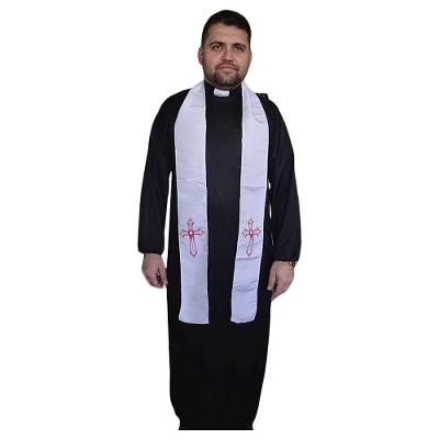 Fantasia De Padre Casamenteiro Adulto Com Estola Tamanho U