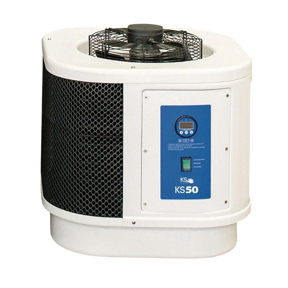Aquecedor Bomba De Calor Wi-fi Para Aquecimento De Piscinas Até 50 Mil Litros Ks50 - Ks Aquecedores - 1