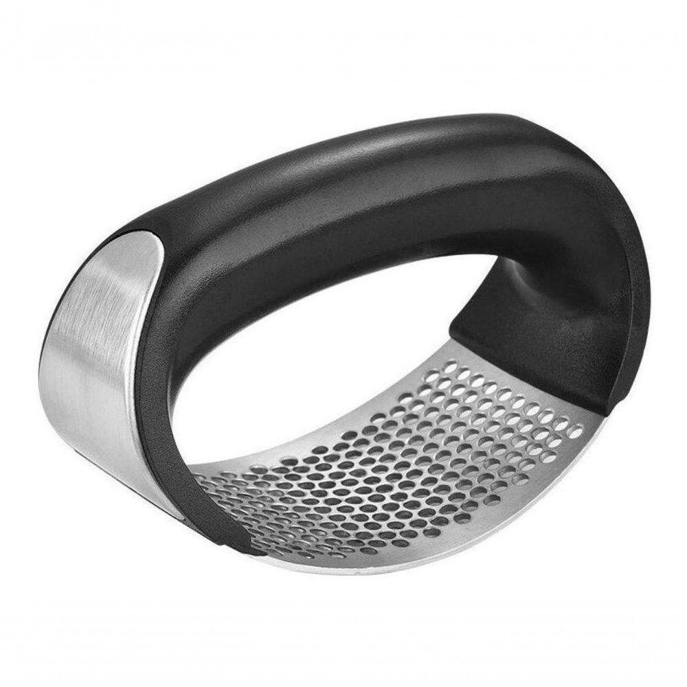 Triturador Amassador Alho Aço Manual Com Pressão - 1