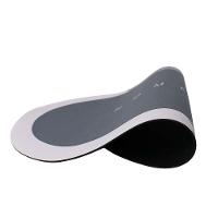 Tapete Superabsorvente De Secagem Rapida Antiderrapante Redondo Cinza - 3