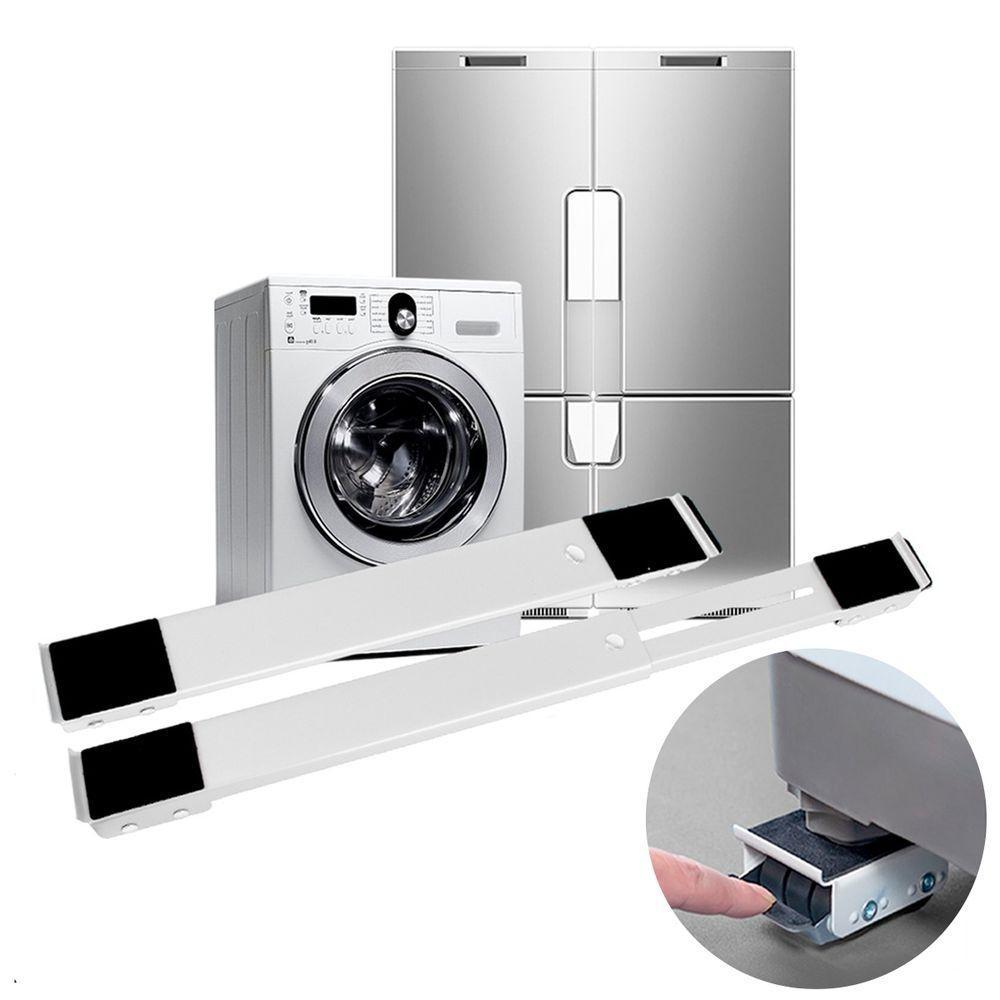 Suporte Rodinhas Movedor Arrasta Moveis Materiais Pesado Regulavel - 2