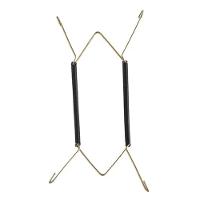 Suporte Gancho Mola Dourada Prato Decorativo Parede Pendurar Tabuleiro (35 A 45cm) - 1