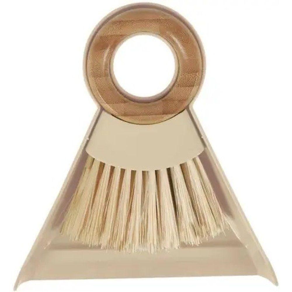 Cj Pá E Escova Para Limpeza Com Alca De Bambu 17,5cm X 17cm - 2