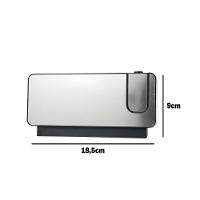 Relogio Alarme Led Espelhado Usb Com Projetor De Hora Preto - 6