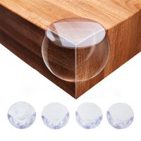 Protetor De Quina Canto Móveis Cantoneira Silicone Proteção Bebê 4 Unidades Redondo - 5