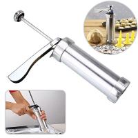 Maquina Manual Modeladora Biscoitos Cookies 10 Moldes De Alumínio 4 Bicos - 2