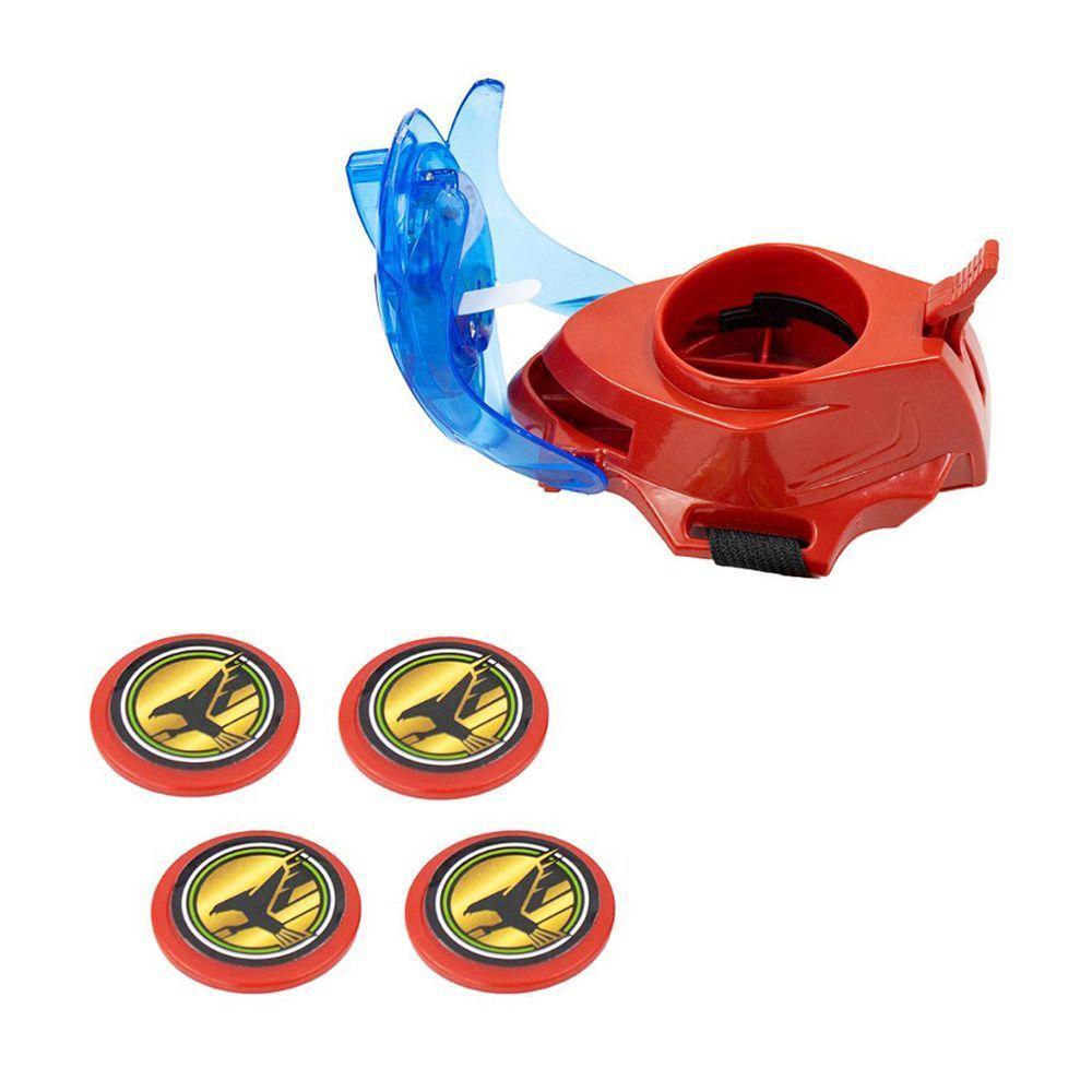 Luva Lançador Disco Aranha Brinquedo Presente Menino Com Som - 3