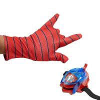 Luva Lançador Disco Aranha Brinquedo Presente Menino Com Som