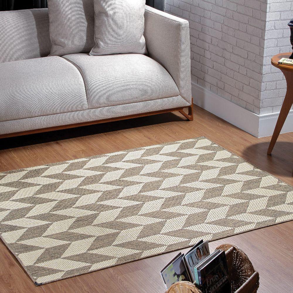 Tapete Sisal 2,00 X 2,50 Antiderrapante Mescla S-486 - 1