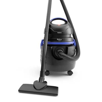 Aspirador de Água e Pó Philco Pas80 1500W Reservatório 20L com Rodas 360º Preto 220V