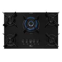 Cooktop 5 Bocas Tripla Chama Fit Line Fischer Preto Bivolt - 3