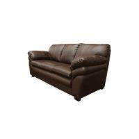 Conjunto Sofá De Couro Gana 3 E 2 Lugares Marrom Pigmentado - Mempra Design - 6
