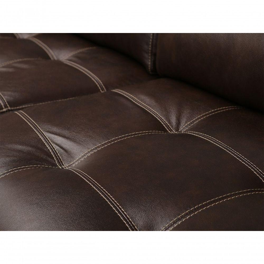 Sofá Retrátil E Reclinável De Couro Filipinas 2,60 M Preto Iguana - Mempra Design - 8