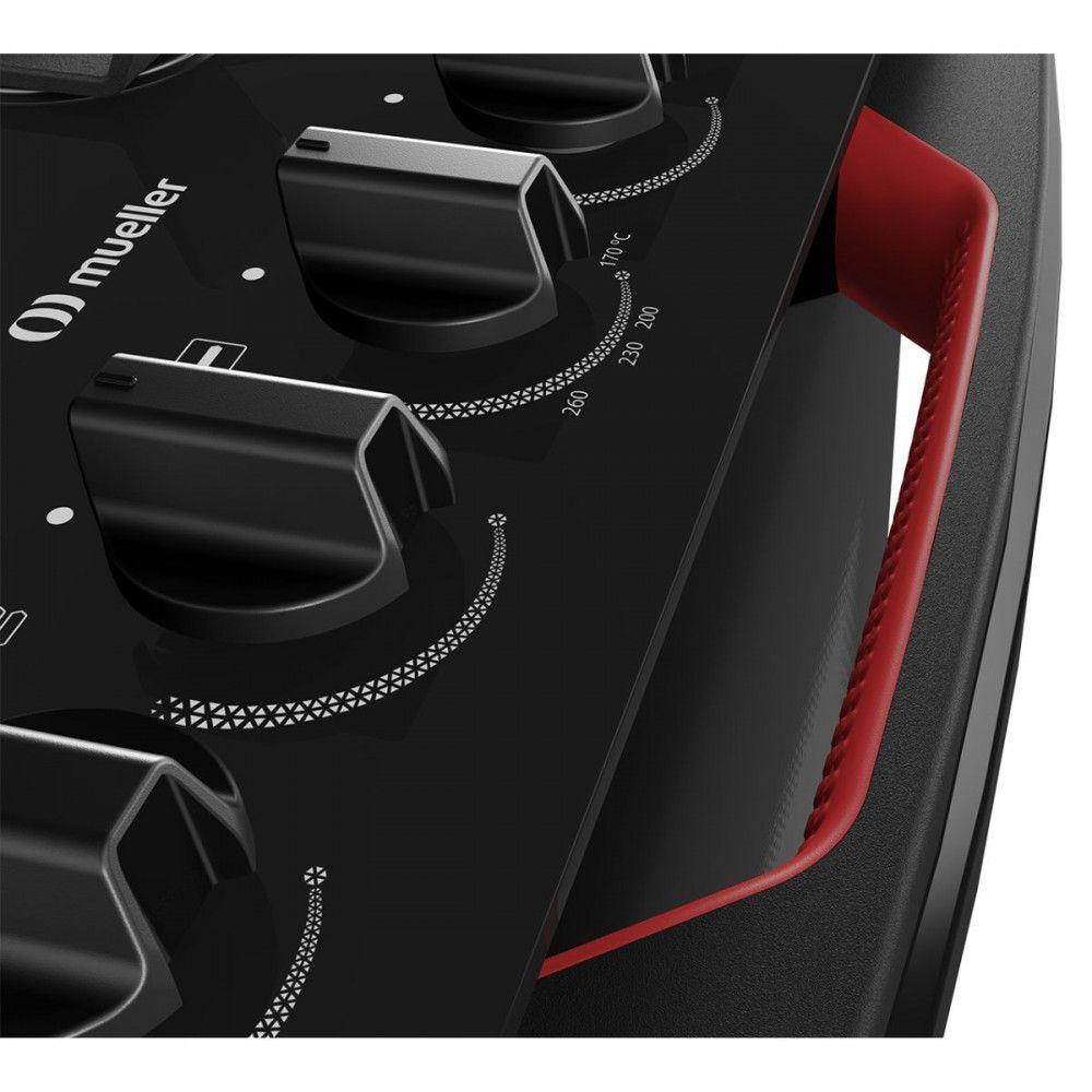 Fogão Mueller 4 Bocas Com Mesa De Vidro E Grades De Ferro Preto Bivolt - 7