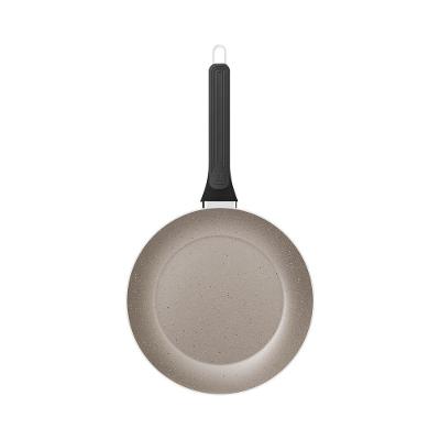 Frigideira Tramontina Milazzo Em Alumínio Com Revestimento Interno E Externo Em Antiaderente Starflon Max Amêndoa 20 Cm