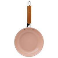 Frigideira Tramontina Romagna Em Alumínio Com Revestimento Interno Cerâmico E Externo Em Inox Polido Marfim 30 Cm - 1