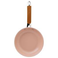 Frigideira Tramontina Romagna Em Alumínio Com Revestimento Interno Cerâmico E Externo Em Inox Polido Marfim 30 Cm - 9