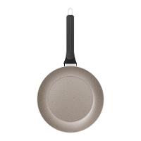 Frigideira Tramontina Milazzo Em Alumínio Com Revestimento Interno E Externo Em Antiaderente Starflon Max Amêndoa 24 Cm - 3