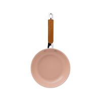 Frigideira Tramontina Romagna Em Alumínio Com Revestimento Interno Cerâmico E Externo Em Inox Polido Marfim 20 Cm - 1